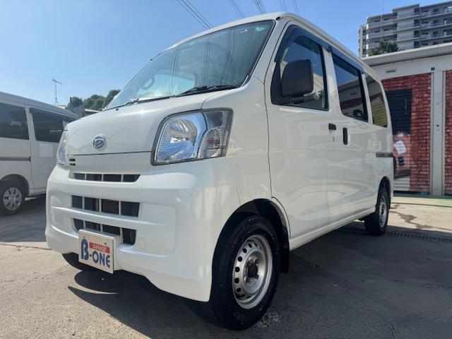 ハイゼットカーゴ DX パワーウィンドウ・キーレス・ナビ・Bカメ・ETC・オーバーヘッドシェルフ・ワンオーナー・記録簿(2枚目)