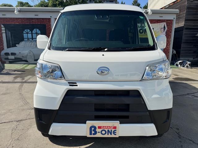 ハイゼットカーゴ クルーズSAIII アイドリングストップ・オートハイビーム・全席パワーウィンドウ・電格ミラー・ナビ・バックカメラ・キーレス・記録簿(3枚目)