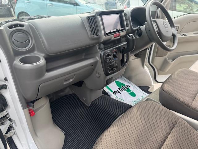 スクラム PC パワーウィンドウ・キーレス・ナビ・バックカメラ・ETC・プライバシーガラス・オーバーヘッドシェルフ・ワンオーナー・記録簿(21枚目)