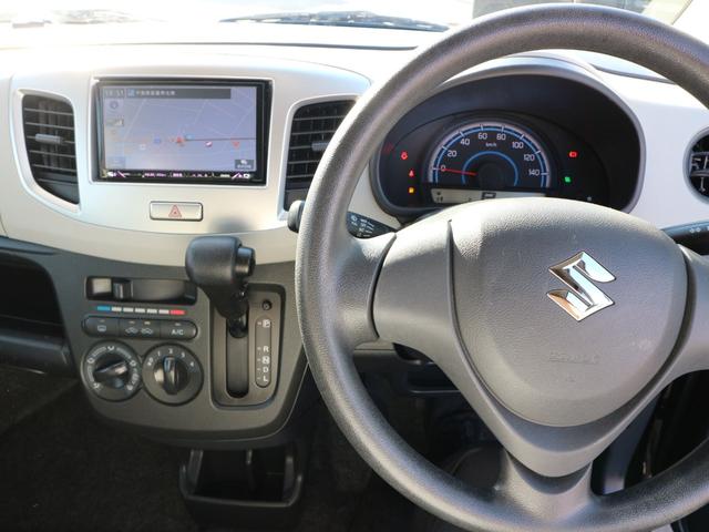 ワゴンＲ ＦＡ　社外メモリーナビ　Ｂｌｕｅｔｏｏｔｈ　ＣＤ　ＤＶＤ　キーレスキー　電格ミラー　パワステ　パワーウインドウ　ベンチシート（3枚目）