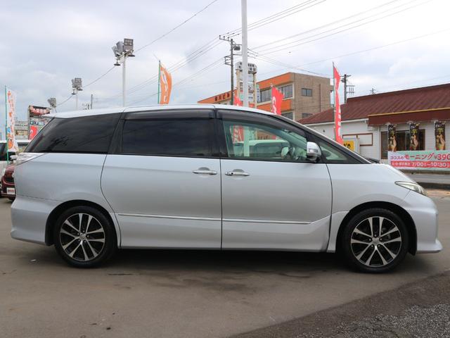 エスティマ アエラス プレミアムエディション 社外ナビ CD DVD Bluetooth フルセグTV バックカメラ HIDヘッドランプ フォグランプ 両側パワースライドドア クルーズコントロール スマートキー(10枚目)