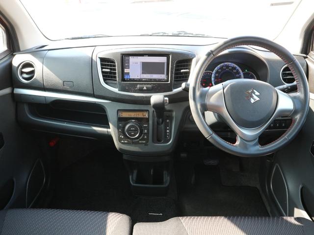 ワゴンＲ ２０周年記念車　社外ナビ　フルセグＴＶ　ＣＤ　ＤＶＤ　ＥＴＣ　衝突被害軽減ブレーキ　運転席シートヒーター　アイドリングストップ　スマートキー　プッシュスタート　ＨＩＤヘッドライト　オートライト（6枚目）