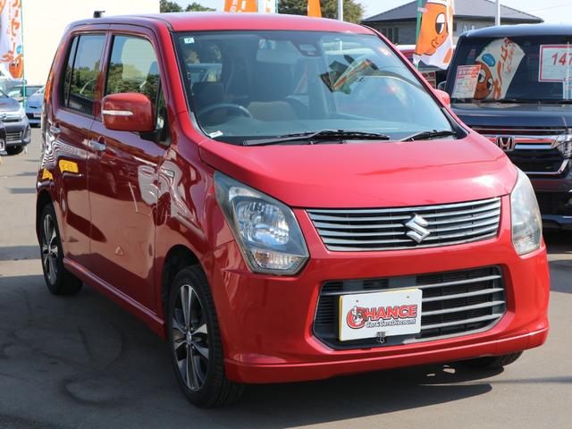 ワゴンＲ ２０周年記念車　社外ナビ　フルセグＴＶ　ＣＤ　ＤＶＤ　ＥＴＣ　衝突被害軽減ブレーキ　運転席シートヒーター　アイドリングストップ　スマートキー　プッシュスタート　ＨＩＤヘッドライト　オートライト（8枚目）