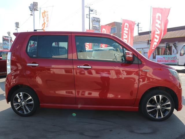 ワゴンＲ ２０周年記念車　社外ナビ　フルセグＴＶ　ＣＤ　ＤＶＤ　ＥＴＣ　衝突被害軽減ブレーキ　運転席シートヒーター　アイドリングストップ　スマートキー　プッシュスタート　ＨＩＤヘッドライト　オートライト（9枚目）