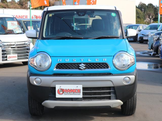 ハスラー Ｇターボ　社外メモリーナビ　ワンセグＴＶ　衝突被害軽減ブレーキ　ＣＤ　ＤＶＤ　ＥＴＣ　前後ドラレコ　運転席シートヒーター　スマートキー　プッシュスタート　アイドリングストップ　電格ミラー　オートエアコン（6枚目）