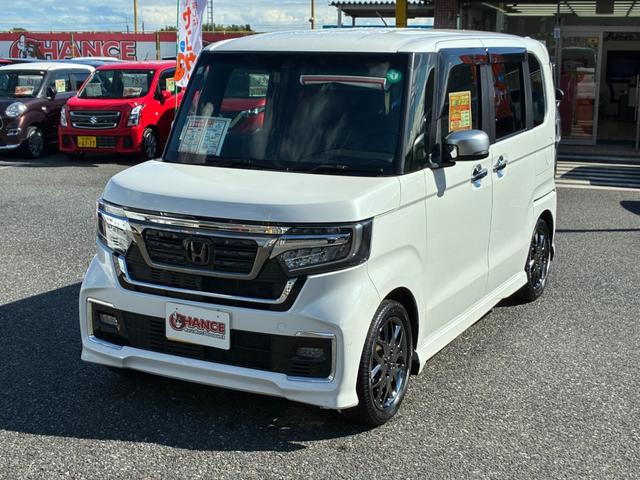 N-BOXカスタム Lターボ ETC スマートキー アイドリングストップ 両側パワースライドドア LEDヘッドランプ シートヒーター 純正メモリーナビ Bluetooth接続 全周囲カメラ バックカメラ ドライブレコーダー(4枚目)