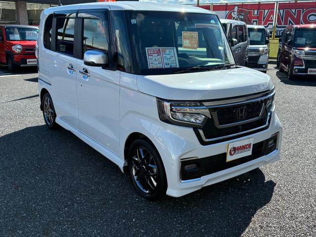 N-BOXカスタム Lターボ ETC スマートキー アイドリングストップ 両側パワースライドドア LEDヘッドランプ シートヒーター 純正メモリーナビ Bluetooth接続 全周囲カメラ バックカメラ ドライブレコーダー(6枚目)