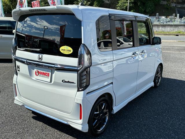 N-BOXカスタム Lターボ ETC スマートキー アイドリングストップ 両側パワースライドドア LEDヘッドランプ シートヒーター 純正メモリーナビ Bluetooth接続 全周囲カメラ バックカメラ ドライブレコーダー(8枚目)