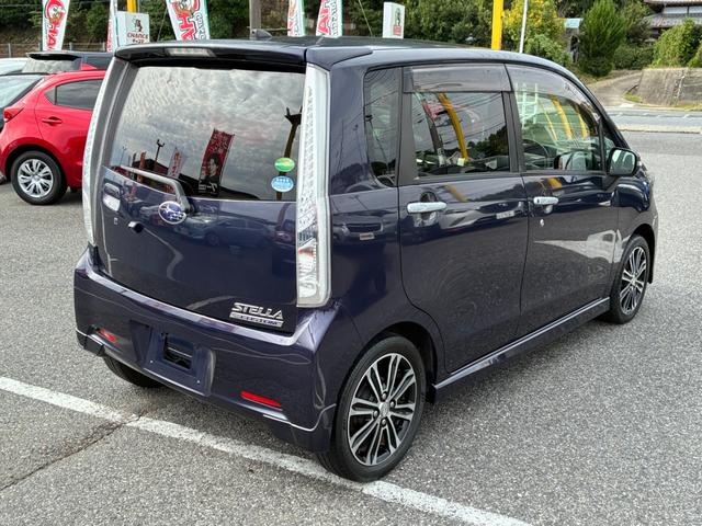 ステラ カスタムR タイプS スマートアシストα スマートキー アイドリングストップ オートライト LEDヘッドランプ 電動格納ミラー DVD再生 Bluetooth接続 CD 電動格納ミラー(8枚目)
