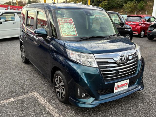 ルーミー カスタムG S ETC アイドリングストップ スマートキー 両側パワースライドドア オートライト 純正SDナビ シートヒーター Bluetooth接続 バックカメラ ドライブレコーダー(6枚目)