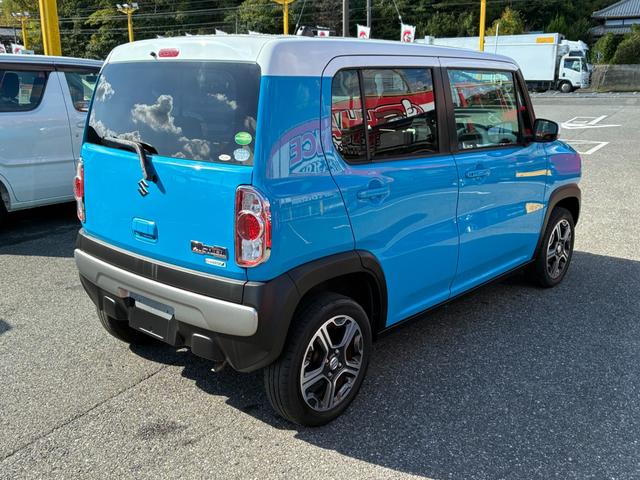 ハスラー X ETC スマートキー アイドリングストップ オートライト シートヒーター DVD再生 Bluetooth接続 社外メモリーナビ 電動格納ミラー(8枚目)