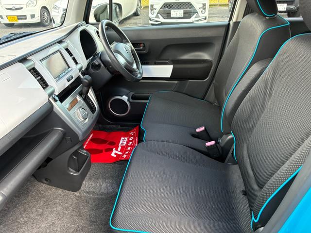 ハスラー X ETC スマートキー アイドリングストップ オートライト シートヒーター DVD再生 Bluetooth接続 社外メモリーナビ 電動格納ミラー(35枚目)