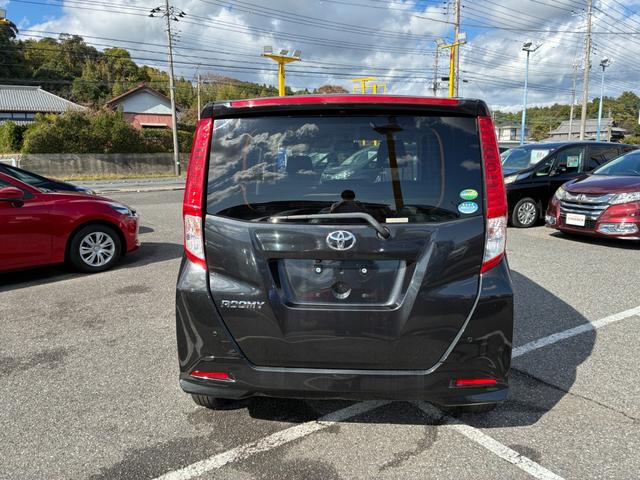 ルーミー X S バックカメラ CD レンタカーアップ ETC オートライト 左側パワースライド アイドリングストップ 衝突被害軽減システム ABS ESC(9枚目)