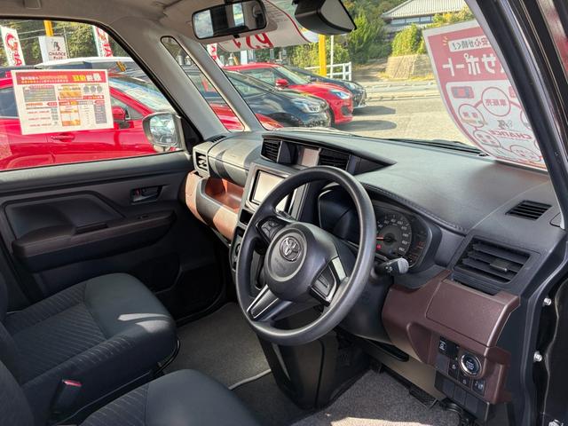 ルーミー X S バックカメラ CD レンタカーアップ ETC オートライト 左側パワースライド アイドリングストップ 衝突被害軽減システム ABS ESC(12枚目)