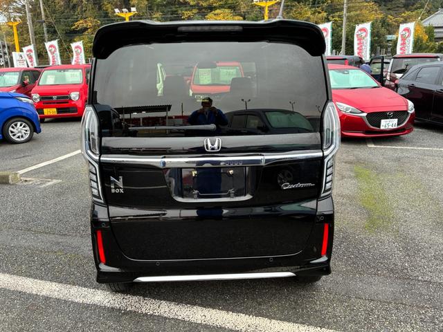 Ｎ－ＢＯＸカスタム Ｌ　ＥＴＣ　スマートキー　アイドリングストップ　レーンアシスト　オートライト　片側パワースライドドア　シートヒーター　ＣＤ　ＤＶＤ再生　Ｂｌｕｅｔｏｏｔｈ接続　バックカメラ（9枚目）