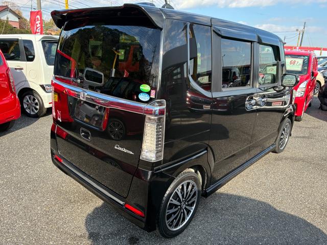 Ｎ－ＢＯＸカスタム Ｇ・ターボＬパッケージ　ＥＴＣ　アイドリングストップ　スマートキー　両側パワースライドドア　オートライト　純正メモリーナビ　ＣＤ　ＤＶＤ再生　Ｂｌｕｅｔｏｏｔｈ接続　バックカメラ　ドライブレコーダー（8枚目）