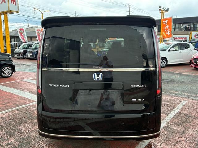ステップワゴン ｅ：ＨＥＶスパーダ　純正ナビ　ＣＤ　ＤＶＤ　フルセグＴＶ　Ｂｌｕｅｔｏｏｔｈ　ＥＴＣ　ドライブレコーダー　シートヒーター　クルーズコントロール　ＬＥＤヘッドライト　フォグランプ　パワーテールゲート　マルチビューカメラ（18枚目）