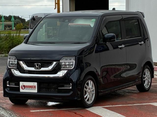 Ｎ－ＷＧＮカスタム Ｌ・ターボホンダセンシング　純正ナビ　ＣＤ　ＤＶＤ　フルセグＴＶ　Ｂｌｕｅｔｏｏｔｈ　ドライブレコーダ前後　クルーズコントロール　バックカメラ　電動格納ミラー　ベンチシート　スマートキー　衝突軽減ブレーキ　オートライト（4枚目）