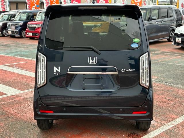 Ｎ－ＷＧＮカスタム Ｌ・ターボホンダセンシング　純正ナビ　ＣＤ　ＤＶＤ　フルセグＴＶ　Ｂｌｕｅｔｏｏｔｈ　ドライブレコーダ前後　クルーズコントロール　バックカメラ　電動格納ミラー　ベンチシート　スマートキー　衝突軽減ブレーキ　オートライト（18枚目）