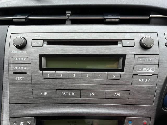 プリウス Ｌ　純正オーディオ　ＣＤ　ＥＴＣ　プッシュスタート　スマートキー　電動格納ミラー（11枚目）