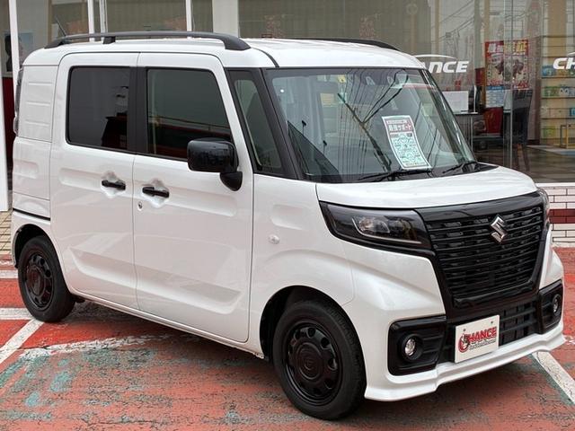 スペーシアベース ＸＦ　社外メモリーナビ　フルセグＴＶ　ＣＤ　ＤＶＤ　Ｂｌｕｅｔｏｏｔｈ　バックカメラ　シートヒーター　デュアルカメラブレーキサポート　クルーズコントロール　ＥＴＣ　障害物センサー　右側パワースライドドア（6枚目）