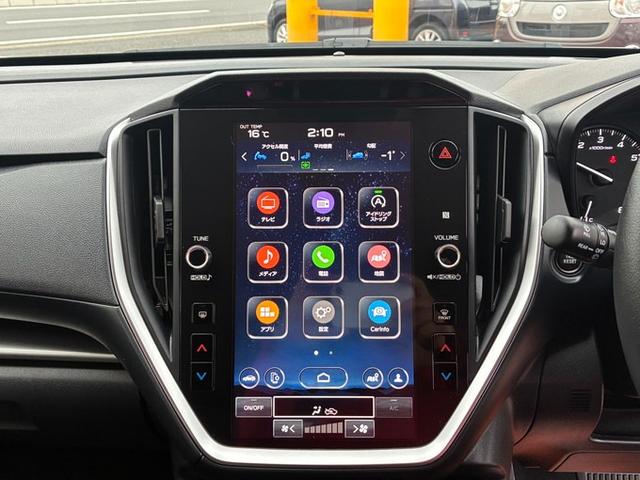 インプレッサ ＳＴ　純正ナビ　フルセグＴＶ　Ｂｌｕｅｔｏｏｔｈ　ＥＴＣ　クルーズコントロール　アラウンドビューモニター　ハンドルヒーター　パドルシフト　ドライブレコーダー　シートヒーター　ＬＥＤヘッドタイト　スマートキー（11枚目）