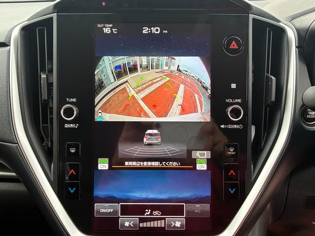 インプレッサ ＳＴ　純正ナビ　フルセグＴＶ　Ｂｌｕｅｔｏｏｔｈ　ＥＴＣ　クルーズコントロール　アラウンドビューモニター　ハンドルヒーター　パドルシフト　ドライブレコーダー　シートヒーター　ＬＥＤヘッドタイト　スマートキー（12枚目）