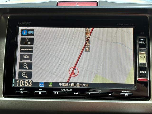 フリードスパイクハイブリッド ジャストセレクション　純正メモリーナビ　ＣＤ　ＤＶＤ　ワンセグＴＶ　両側パワースライドドア　バックカメラ　ＥＴＣ　クルーズコントロール　ドライブレコーダー　ＨＩＤ　フォグランプ　オートライト　電動格納ミラー　スマートキー（11枚目）