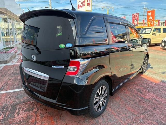 フリードスパイクハイブリッド ジャストセレクション　純正メモリーナビ　ＣＤ　ＤＶＤ　ワンセグＴＶ　両側パワースライドドア　バックカメラ　ＥＴＣ　クルーズコントロール　ドライブレコーダー　ＨＩＤ　フォグランプ　オートライト　電動格納ミラー　スマートキー（17枚目）