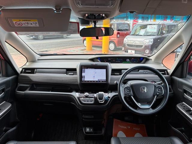 フリードハイブリッド ハイブリッド・Gホンダセンシング メモリーナビ CD DVD フルセグTV Bluetooth ETC 横滑り防止 クルーズコントロール 両側パワースライドドア バックカメラ ホンダセンシング ドライブレコーダー スマートキー(10枚目)