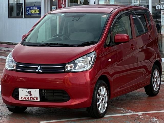 ｅＫワゴン Ｅ　ｅ－アシスト　純正ＣＤ　衝突軽減ブレーキ　電動格納ミラー　横滑り防止　ベンチシート　社外アルミホイール　キーレスキー　パワーウィンドウ　パワーステアリング　Ｗエアバック（4枚目）