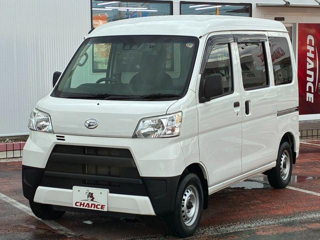 ハイゼットカーゴ ＤＸ　ＳＡＩＩＩ　社外メモリーナビ　ＣＤ　ＤＶＤ　Ｂｌｕｅｔｏｏｔｈ　バックカメラ　アイドリングストップ　衝突軽減ブレーキ　横滑り防止ブレーキ　オートハイビーム　キーレスエントリー（4枚目）