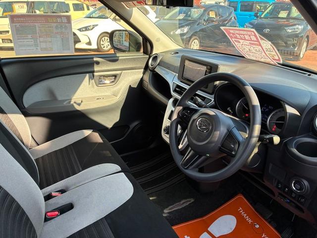 キャスト アクティバX SAII 社外SDナビ CD DVD フルセグTV Bluetooth バックカメラ ETC 衝突軽減ブレーキ 横滑り防止ブレーキ アイドリングストップ オートライト LEDヘッドライト ベンチシート ステリモ(8枚目)