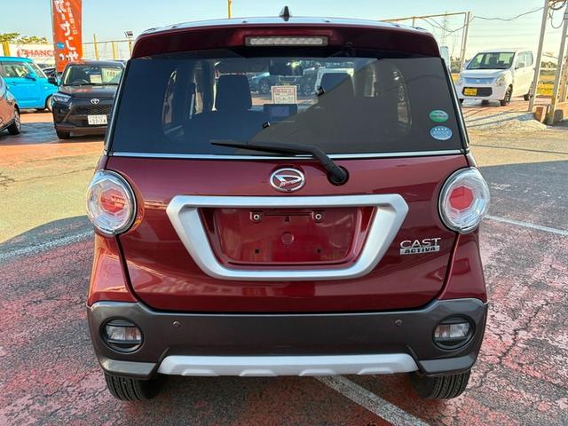 キャスト アクティバX SAII 社外SDナビ CD DVD フルセグTV Bluetooth バックカメラ ETC 衝突軽減ブレーキ 横滑り防止ブレーキ アイドリングストップ オートライト LEDヘッドライト ベンチシート ステリモ(18枚目)