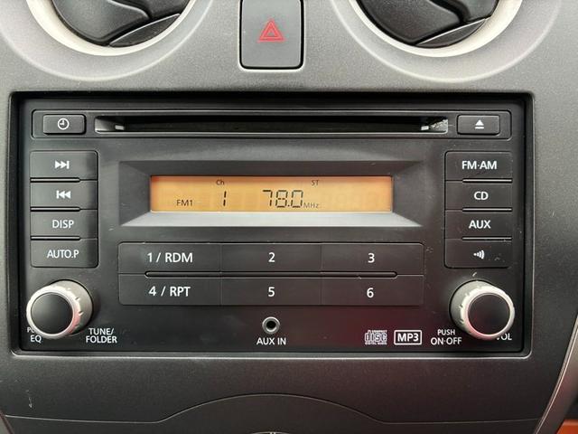 ノート Ｘ　純正ＣＤオーディオ　アイドリングストップ　プッシュスタート　スマートキー（11枚目）