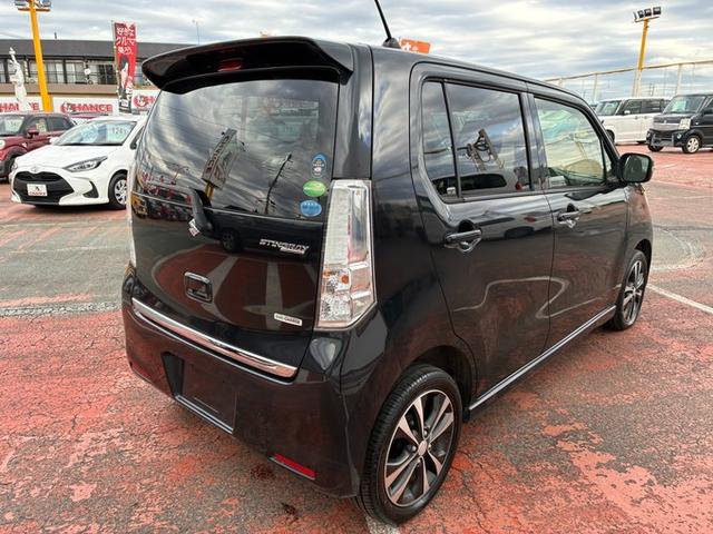 ワゴンＲスティングレー Ｔ　社外メモリーナビ　ＣＤ　ワンセグＴＶ　衝突軽減ブレーキ　横滑り防止ブレーキ　アイドリングストップ　シートヒーター　ベンチシート　クルーズコントロール　パドルシフト　オートライト　ＨＩＤヘッドライト（16枚目）