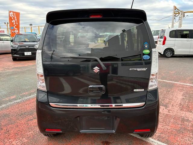 ワゴンＲスティングレー Ｔ　社外メモリーナビ　ＣＤ　ワンセグＴＶ　衝突軽減ブレーキ　横滑り防止ブレーキ　アイドリングストップ　シートヒーター　ベンチシート　クルーズコントロール　パドルシフト　オートライト　ＨＩＤヘッドライト（17枚目）