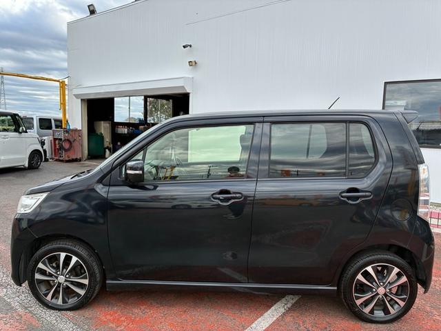 ワゴンＲスティングレー Ｔ　社外メモリーナビ　ＣＤ　ワンセグＴＶ　衝突軽減ブレーキ　横滑り防止ブレーキ　アイドリングストップ　シートヒーター　ベンチシート　クルーズコントロール　パドルシフト　オートライト　ＨＩＤヘッドライト（19枚目）