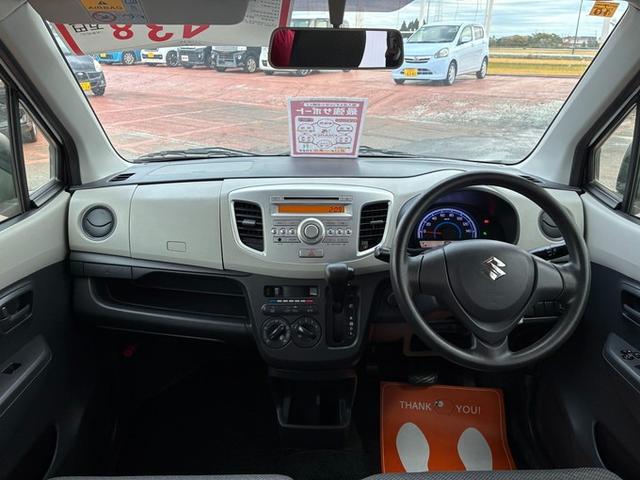 ワゴンＲ ＦＡ　純正オーディオ　ＣＤ　キーレス　ベンチシート　電動格納ミラー（10枚目）