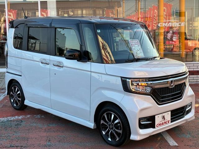Ｎ－ＢＯＸカスタム Ｇ・ＥＸホンダセンシング　純正メモリーナビ　フルセグＴＶ　ＣＤ　ＤＶＤ　Ｂｌｕｅｔｏｏｔｈ　バックカメラ　横滑り防止ブレーキ　衝突軽減ブレーキ　レーンキープ　両側パワースライドドア　クルーズコントロール　ＥＴＣ　シートヒーター（6枚目）