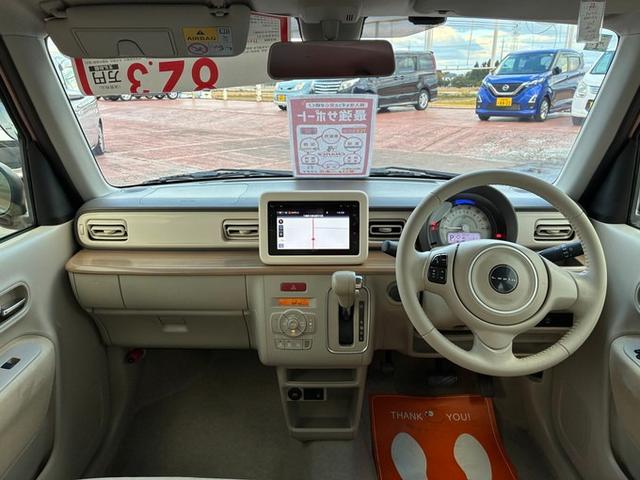 アルトラパン X 純正メモリーナビ フルセグTV CD DVD Bluetooth バックカメラ アラウンドビューモニター アイドリングストップ 横滑り防止ブレーキ 衝突軽減ブレーキ オートライト HIDヘッドライト(10枚目)