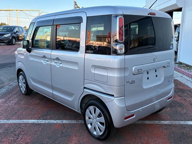 フレアワゴン ハイブリッドXS 社外オーディオ CD 衝突軽減ブレーキ 横滑り防止ブレーキ レーンキープ クリアランスソナー アイドリングストップ 両側パワースライドドア 運転席シートヒーター ベンチシート クルーズコントロール(16枚目)