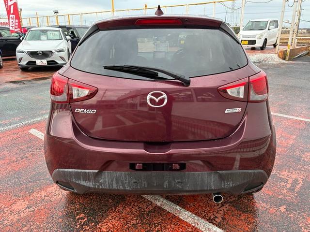 デミオ XD 純正SDナビゲーション Bluetooth ETC 横滑り防止ブレーキ アイドリングストップ クルーズコントロール オートライト LEDヘッドライト シートヒーター スマートキー プッシュスタート(17枚目)