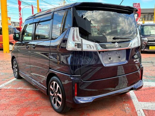 ソリオバンディット ハイブリッドＭＶ　純正メモリーナビ　ＣＤ　フルセグＴＶ　アラウンドビューモニター　デュアルカメラブレーキサポート　クルーズコントロール　アイドリングストップ　左パワースライドドア　シートヒーター　ＥＴＣ　スマートキー（18枚目）