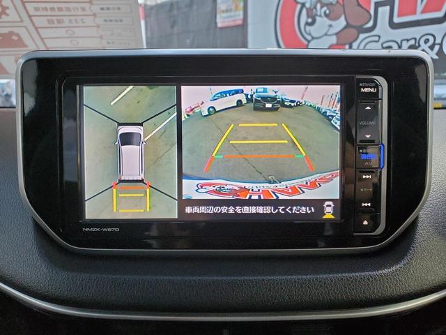 カスタム　Ｘリミテッド　ＳＡＩＩＩ　純正ナビ　フルセグＴＶ　Ｂｌｕｅｔｏｏｔｈ　ＣＤ　ＤＶＤ　パノラマモニター　ＥＴＣ　運転席シートヒーター　オートライト　アイドリングストップ　フォグランプ　プッシュスタート　ベンチシート(25枚目)