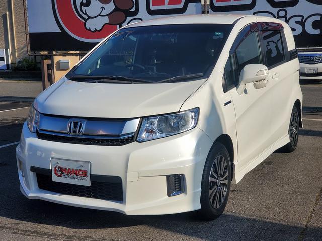 フリードスパイクハイブリッド ジャストセレクション　純正ＳＤナビ　ＣＤ　ＤＶＤ　Ｂｌｕｅｔｏｏｔｈ　ワンセグＴＶ　バックカメラ　ＥＴＣ　両側パワースライドドア　１５インチアルミ　前後ドライブレコーダー（61枚目）