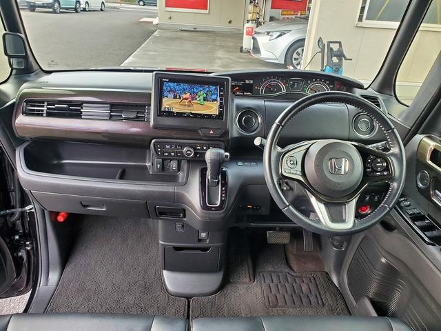Ｎ－ＢＯＸカスタム Ｇ・Ｌターボホンダセンシング　ナビ　ＣＤ　ＤＶＤ　Ｂｌｕｅｔｏｏｔｈ　バックカメラ　ＥＴＣ　スマートキー　アイドリングストップ　クルーズコントロール　ドライブレコーダー　両側パワースライドドア（15枚目）