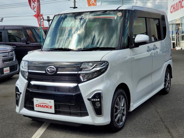タント カスタムＸセレクション　社外ＣＤオーディオ　Ｂｌｕｅｔｏｏｔｈ　スマートキー　社外１４インチアルミ　フォグ　両側パワースライドドア　コーナーセンサー　プッシュスタート　アイドリングストップ　オートライト　シートヒーター（3枚目）