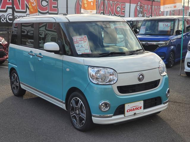 ムーヴキャンバス Xメイクアップリミテッド SAIII SDナビ CD DVD Bluetooth フルセグTV ETC バックカメラ 両側パワースライドドア 社外15インチアルミ スマートキー アイドリングストップ オートライト ドライブレコーダー(6枚目)