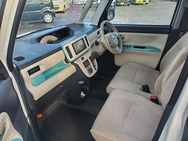 ムーヴキャンバス Xメイクアップリミテッド SAIII SDナビ CD DVD Bluetooth フルセグTV ETC バックカメラ 両側パワースライドドア 社外15インチアルミ スマートキー アイドリングストップ オートライト ドライブレコーダー(11枚目)